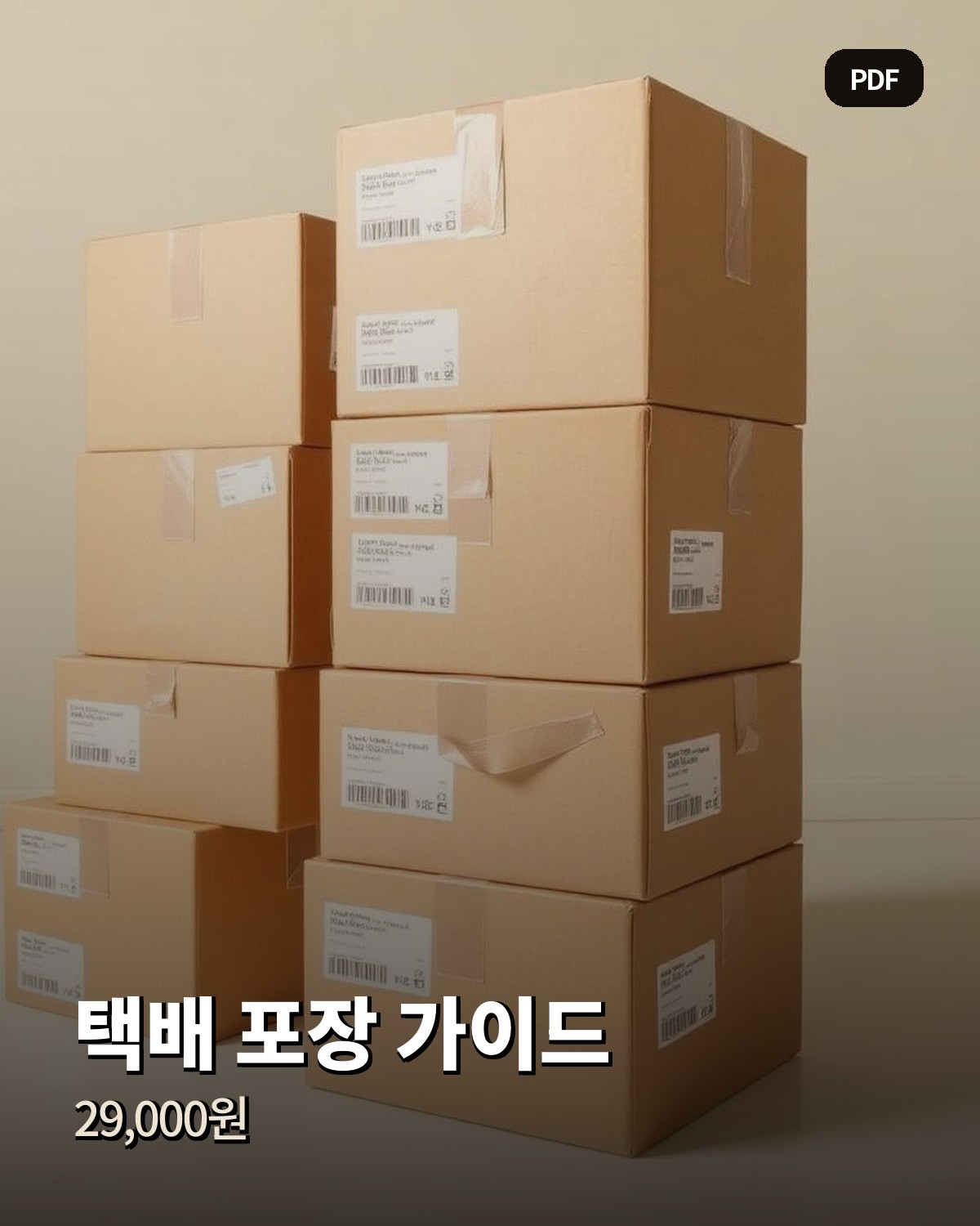 택배 포장 가이드 29,000원