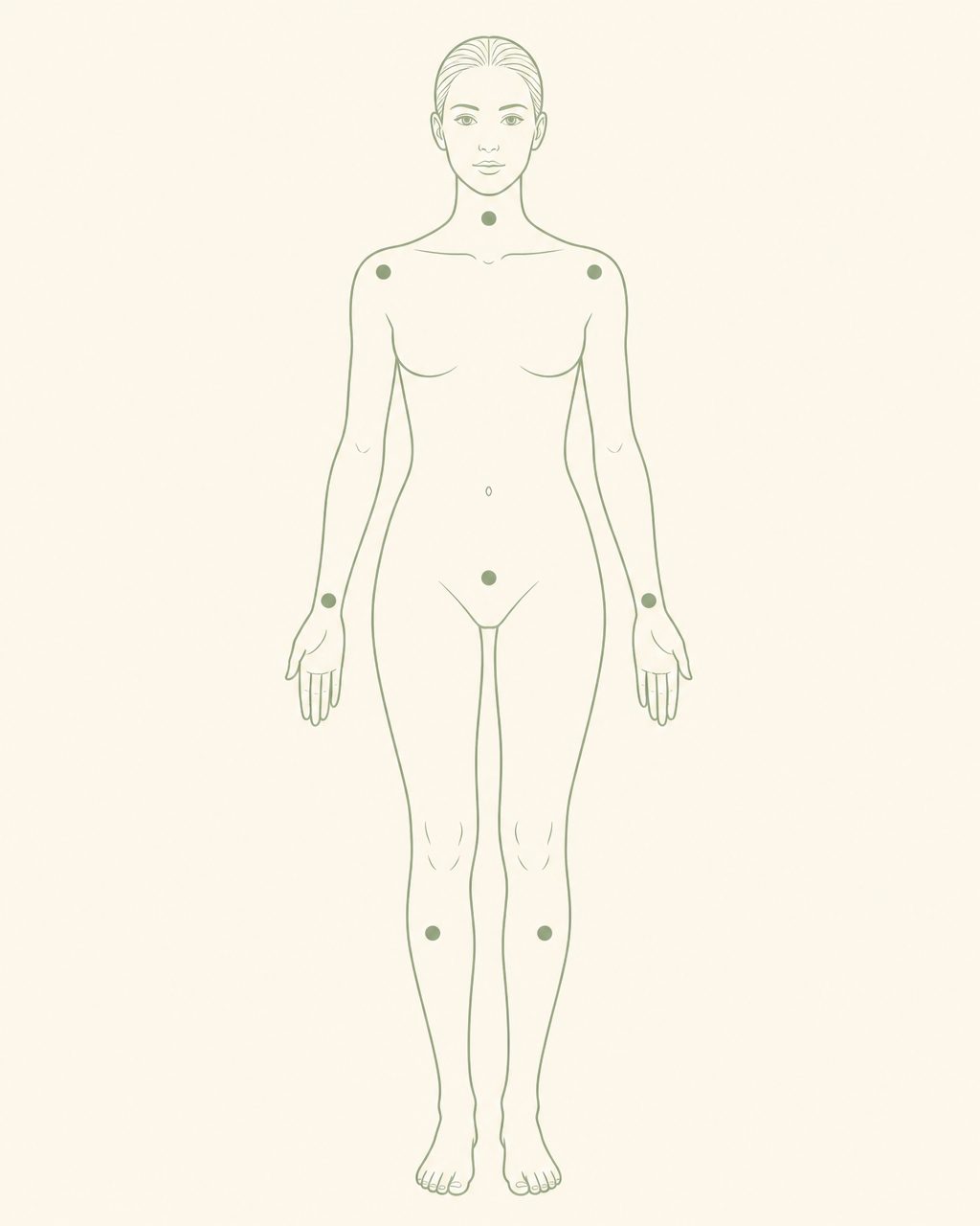 바디힐즈 부위별 자세교정 바디맵